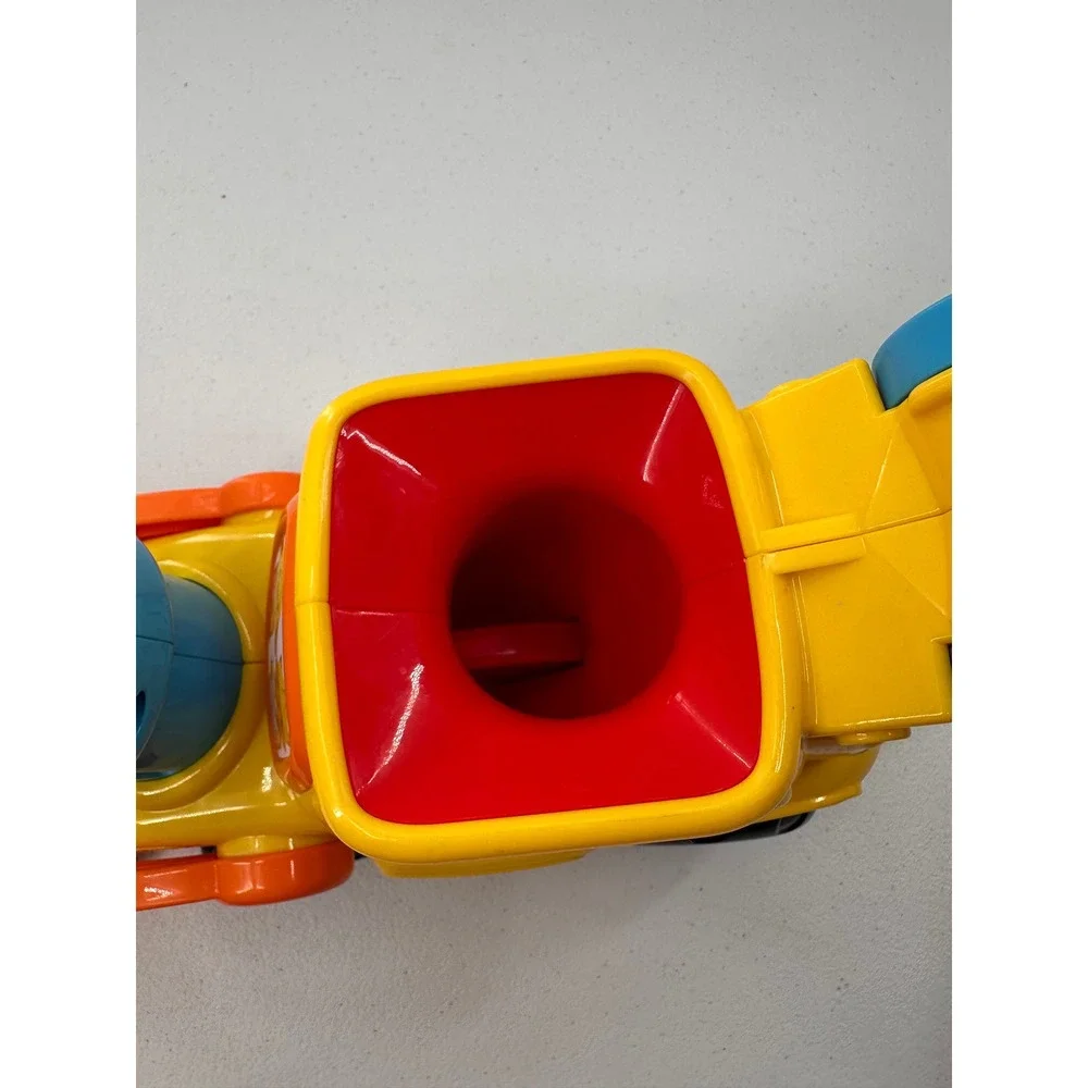 VTech Push and Pop Bulldozer Toddler Learning Toy Yellow Construction Truck Kids